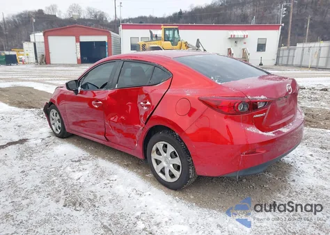 2017 Mazda Mazda3 Sport z USA, uszkodzony, nr VIN 3MZBN1U78HM134610